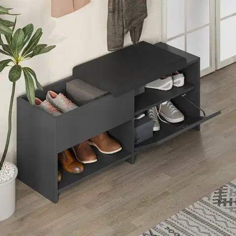 Botník Filux Bench - Anthracite