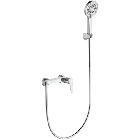 CERANO Sprchová nástěnná baterie Velea s příslušenstvím chrom CER-605263