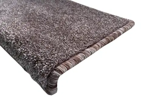 Vopi Nášlapy na schody Apollo Soft béžový obdélník - 24x65 obdélník (rozměr včetně ohybu)
