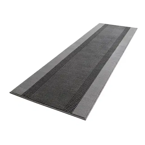 Hanse Home, Běhoun Basic 102497, 80x400, šedá, chodba / předsíň