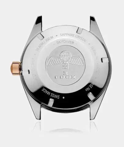 Edox Skydiver 38 Date Automatic 80131-357RNRM-VIO