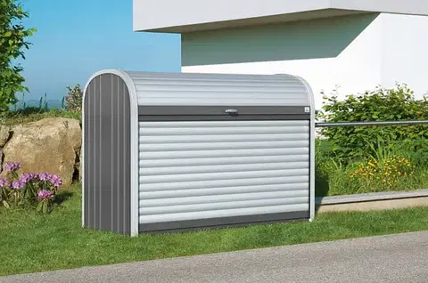 Biohort Roletový box BIOHORT Storemax 190 190 × 97 cm (šedý křemen metalíza)