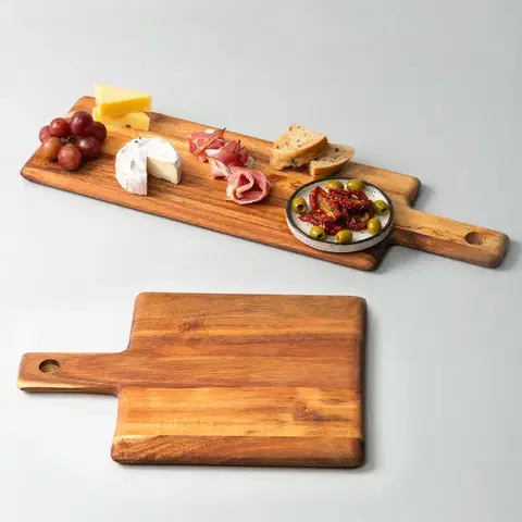 Deska na krájení s držadlem Akát 33 x 23 cm – FLOW Wooden - 593705