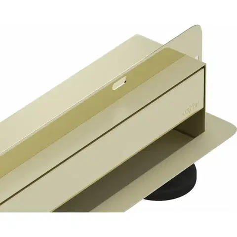 MEXEN Flat Wall žlab ke stěně 2v1 70 cm zlatý 1530070