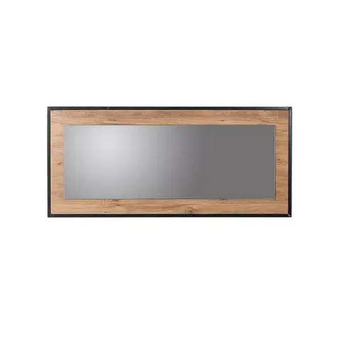 Zrcadlo Idea Black and Atlantic Pine, 150 cm, L