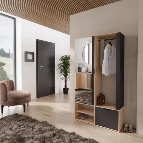 Předsíňová stěna MILO Halmar