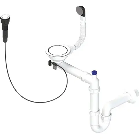 Sifon k dřezu Laveo OKS 163T 40 mm