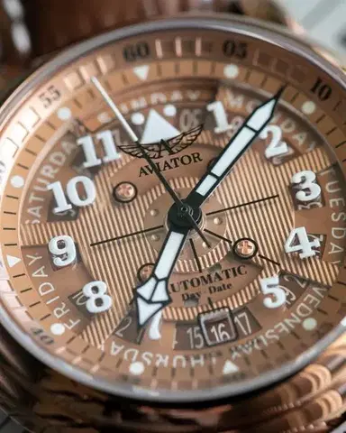 Aviator Douglas Day-Date Automatic Meca-41 V.3.36.8.290.4