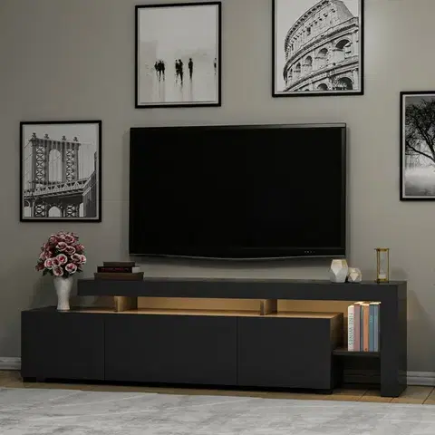 Televizní stolek Beliz Anthracite
