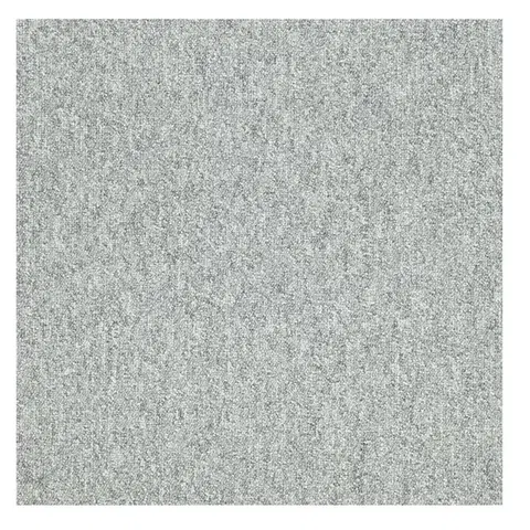 Balta, Kobercový čtverec Sonar 4475 světle šedý 50 x 50 cm, chodba / předsíň