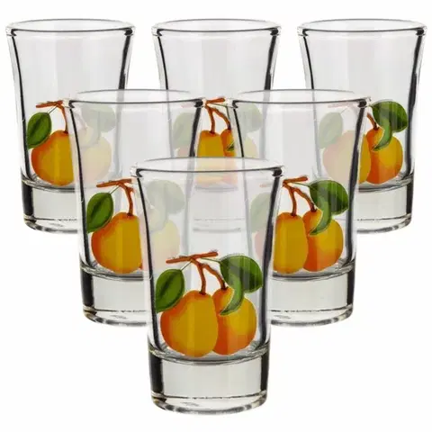 Banquet panáky hrušky 6 ks 