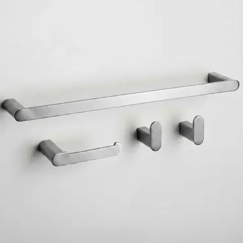 REA Sada koupelnových doplňků Mati Brush Nickel 4 díly REA-06604