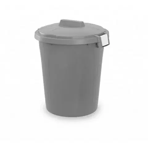 Odpadkový koš Dustbin, 25 l, šedá, 25 l