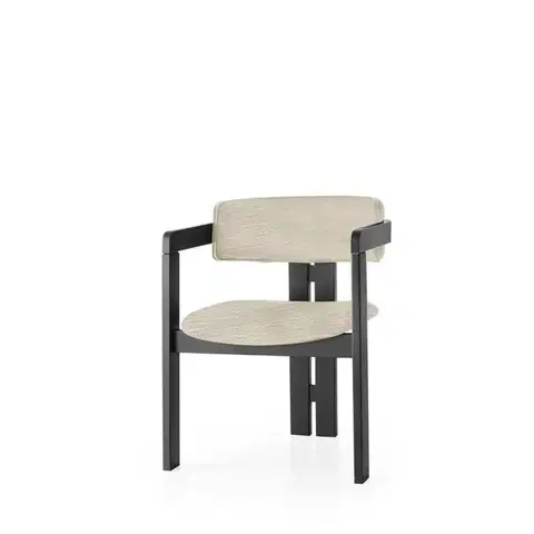 Jídelní židle CO Light Grey and Black