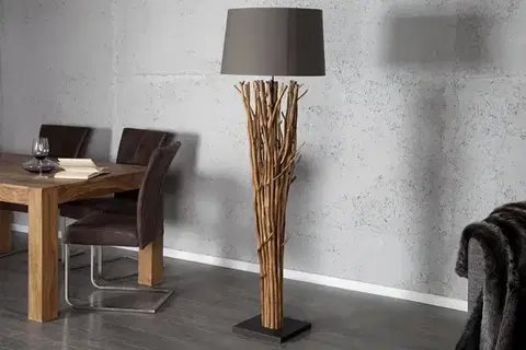 Stojací lampa KAINEUS Dekorhome