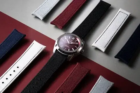 Řemínek Formex Essence ThirtyNine Deployant černý nylon (bez spony) NNS.0333.811
