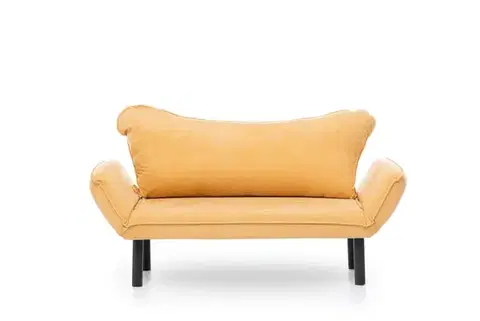 Dvoumístná rozkládací pohovka Chatto - Mustard