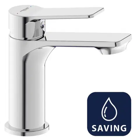 AQUALINE SINTRA stojánková umyvadlová baterie, úsporný perlátor 3,8 l/min, chrom SX002-01