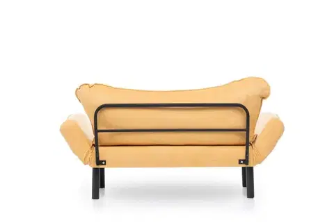 Dvoumístná rozkládací pohovka Chatto - Mustard