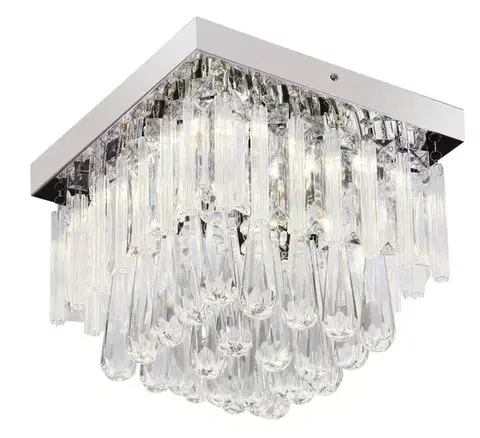 Stropní svítidlo Vidro, plafond 18W LED, chrom