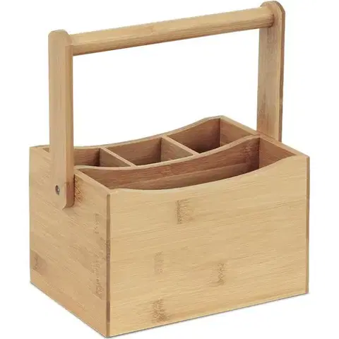 Stojan na příbory, bambus
