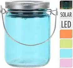 PROHOME - Solar dóza sklo 7x9cm různé barvy