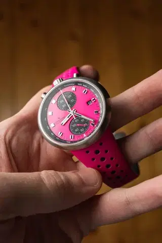 Junghans 1972 Competition PINK Automatic Limited Edition 27/4406.00