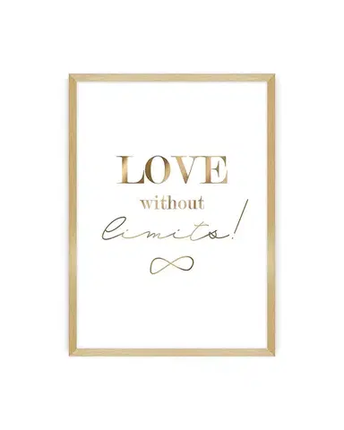 Obraz Love Gold