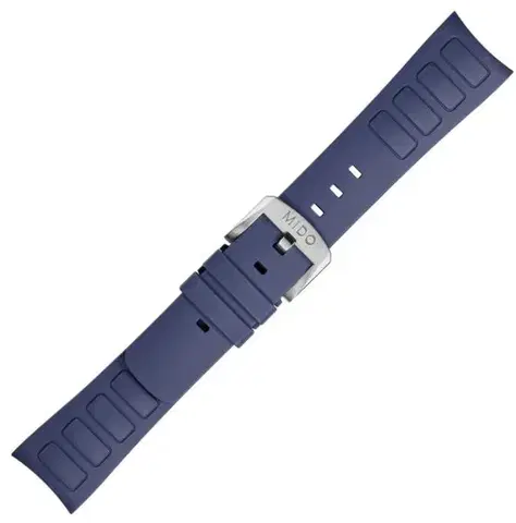 Řemínek Mido M603018728 modrý k modelům Mido Multifort TV Big Date