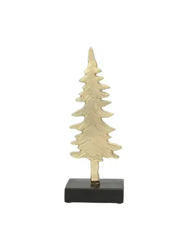 Zlatá jedlová dekorace 26cm