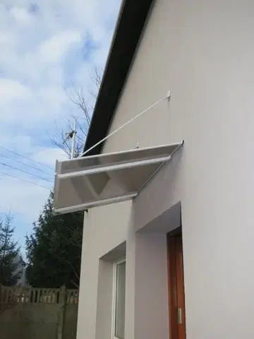 Stříška nad dveře SP1 120/70 hnědá Dekorhome