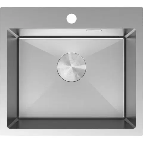 MEXEN Solix ocelový dřez 1-bowl 500 x 450 mm, nerez 6402501000-01