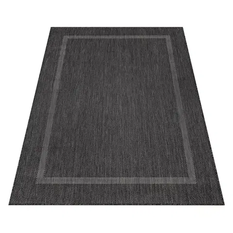 Ayyildiz, Běhoun Relax 4311 Black, 80x250, černá, chodba / předsíň