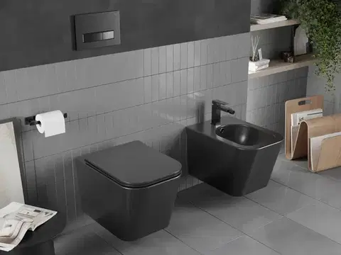 MEXEN Teo bidet závěsné, černá matná 35855185