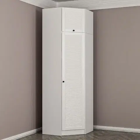 Šatní skříň Kale White - 2305
