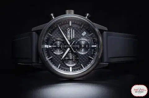 Seiko Quartz Titanium Chronograph SSB393P1