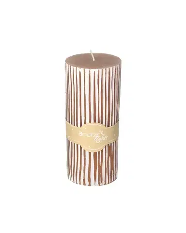 Svíčka Renee 15cm brown