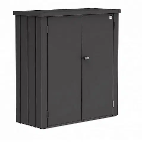 Biohort Skříňka na terasu BIOHORT Romeo M 132 x 57 x 140 cm (tmavě šedá metalíza)