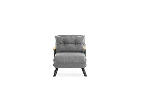 Rozkládací křeslo Sando Single - Light Grey