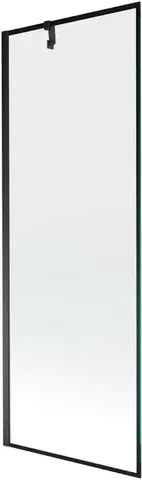 MEXEN/S Next vanová zástěna FIX 70 x 150, černá dekor, černá 895-070-000-00-70-70