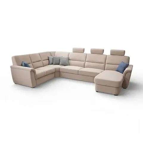 Kasvo SAMANTA LUX B2U-VROH-3SRHM-DU+3x záhlavník PW 2 krémová