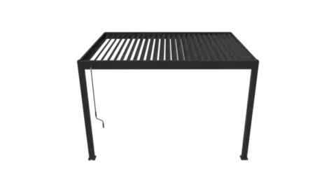 Bioklimatická pergola INTRO PLUS 4x3 m ke stěně Rojaplast