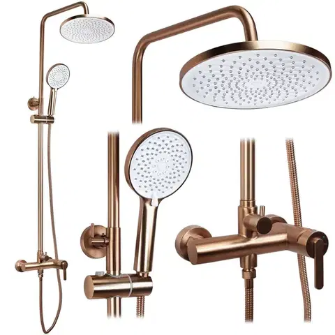 REA Sprchový set Ontario Brush Copper REA-P9496