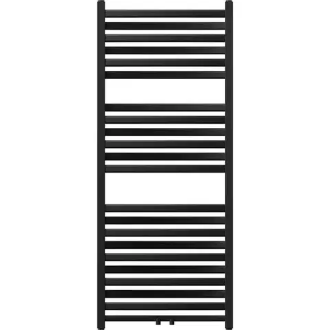 MEXEN Zing otopný žebřík/radiátor 1200 x 500 mm, 513 W, černá W128-1200-500-00-70