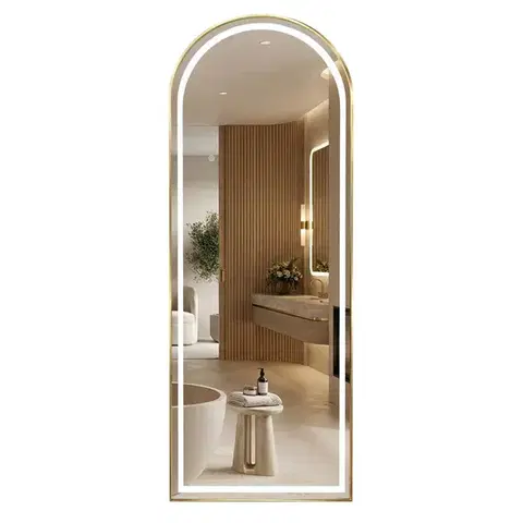 REA Zrcadlo LED Orbit 60x170cm Brush Gold HOM-70004