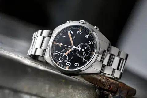 Hamilton Khaki Aviation Pilot Pioneer Chrono Quartz H76522131