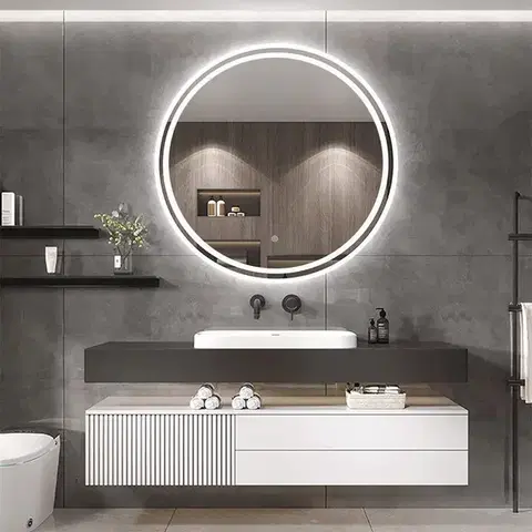 REA Zrcadlo LED 70cm BAS P11241 HOM-09519