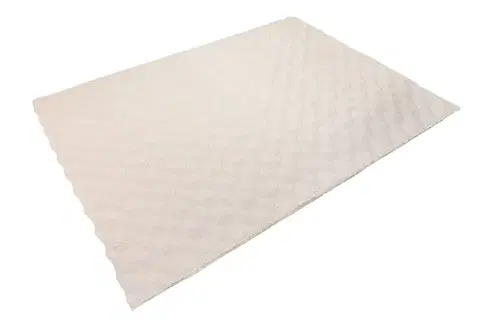 Obsession, Kusový koberec Diamond Cut 800 Cream, 80x150, béžová, ložnice