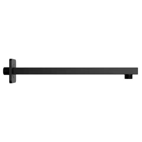 REA Sprchové rameno čtvercové JS-9022B 40cm Black REA-P6404