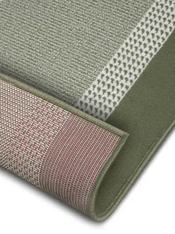 Hanse Home, Běhoun Basic 105487 Green, 80x450, zelená, chodba / předsíň